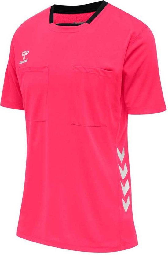 Hummel Referee Chevron SS Jersey Dames - sportshirts - roze - Vrouwen
