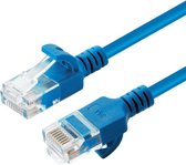 Microconnect V-UTP6A002B-SLIM, 0 m, Cat6a, U/UTP (UTP), RJ-45, RJ-45