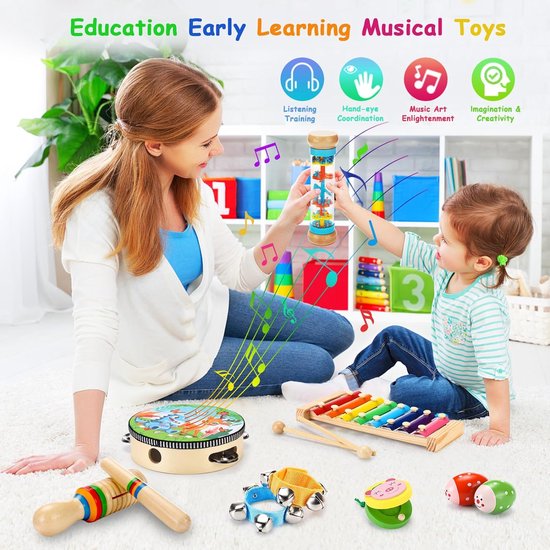 Enfants Jouet Batterie Instruments de Musique Early Education