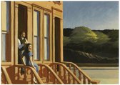 Edward Hopper Sunlight on Brownstones Art Print 40x30cm