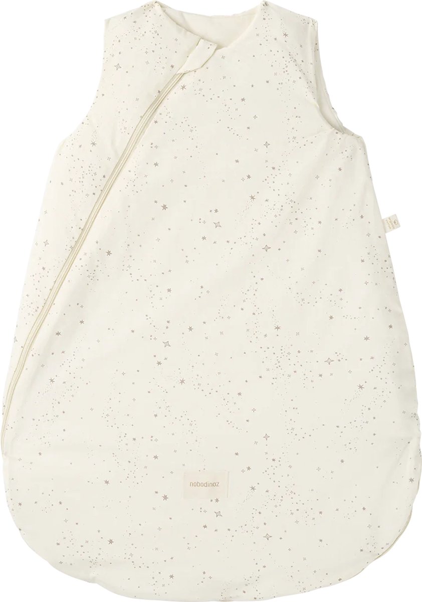 Babyslaapzak Nobodinoz Cocoon Honeycomb Mid Warm Large Natural Milky Way-90 cm