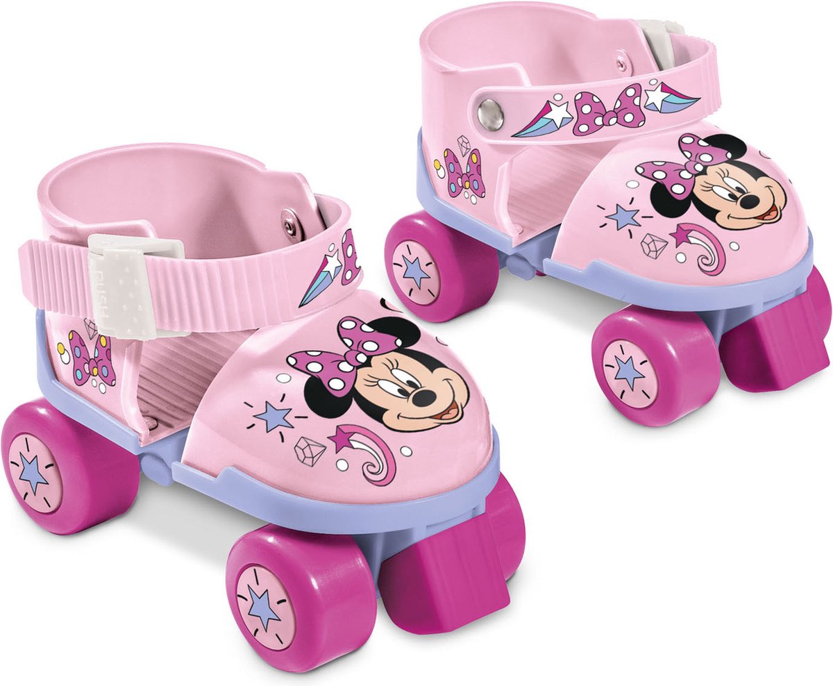 Mondo Disney Minnie rolschaatsen met beschermset voor kinderen verstelbaar en . Multicolor