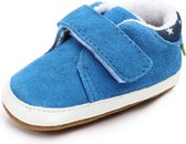 Blauwe suède schoenen - Suède - Maat 21 - Zachte zool - 12 tot 18 maanden