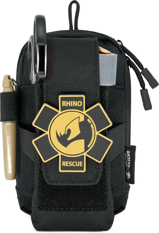 Foto: Rhino rescue ifak trauma kit mini stop de bloeding set zwart