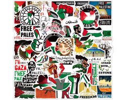 VLAGDIRECT - Palestijnse stickers - Palestina stickers - 50 stuks