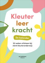 Kleuterleerkracht de kalender
