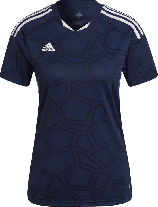 adidas Performance Condivo 22 Match Day Voetbalshirt - Dames - Blauw- S