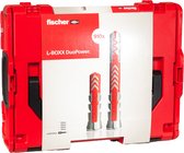 fischer DuoPower L-BOXX 102 (910-delig) - met de universeelplug DuoPower in verschillende maten - robuuste, stabelbare L-BOXX 102 (560492)