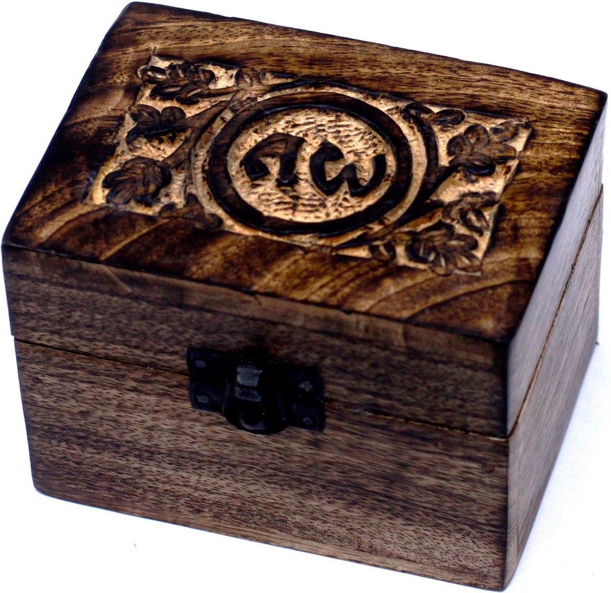 Goedkoopste Opbergbox 6 vakken hout - Etherische olie - Sieradendoos - Organizer