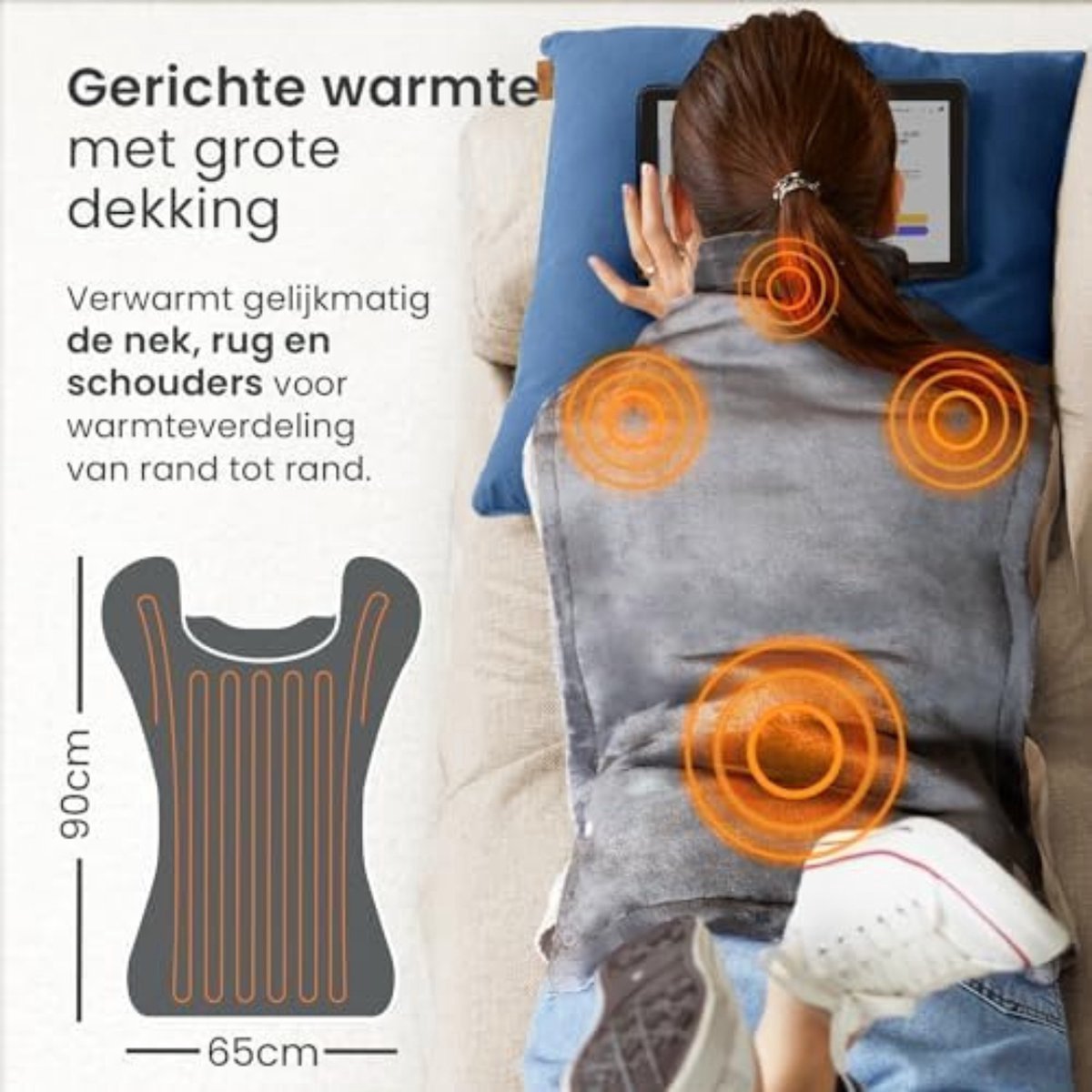 Warmtekussen nek promo schouder