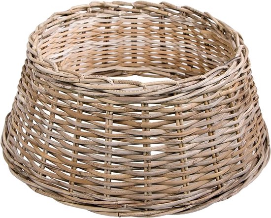 Dawsons Living Kerstboom rok - rieten kerstboom boomstam mand guard - ideaal voor bomen 7 voet en onder (57 cm