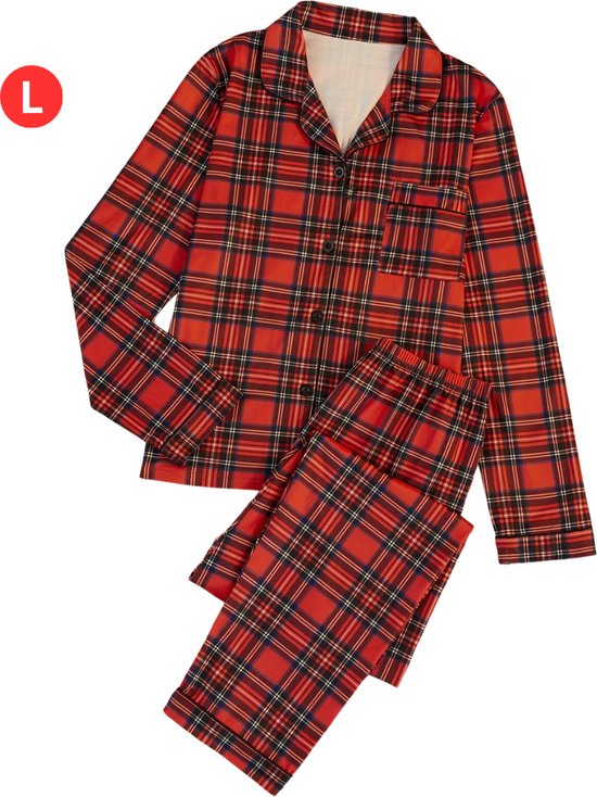 Kerstpyjama dames, shirt en broek