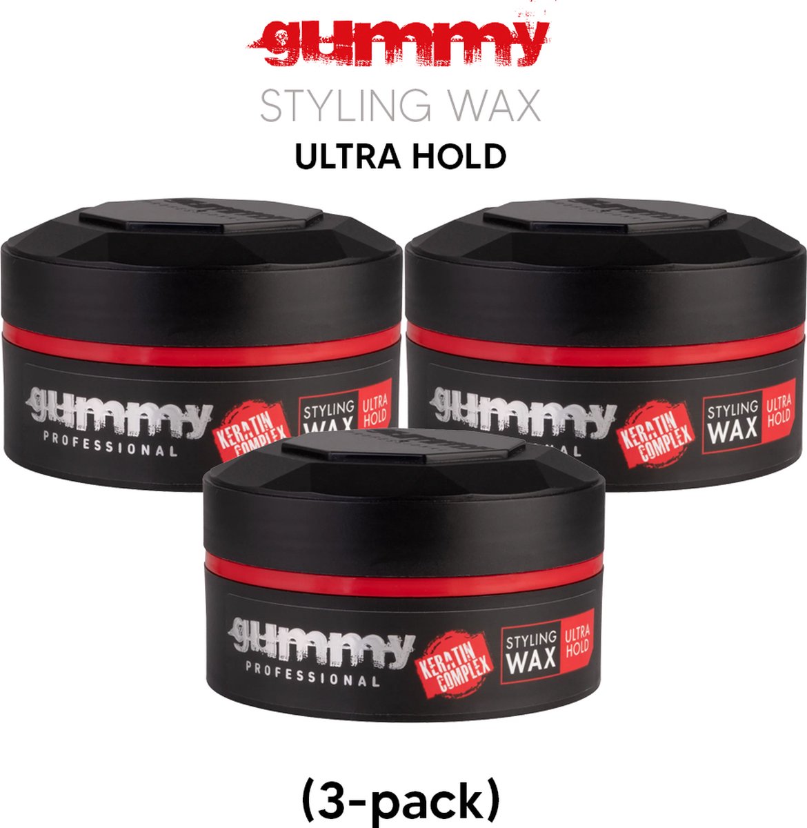 Gummy wax ultra hold (3-pack)