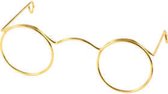 Bril, goud, B: 60 mm, 10 stuk/ 1 doos