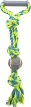 Trixie - Flostouw Met Handvat - Met Hondvriendelijke Tennisbal - Assorti - 50X6 cm