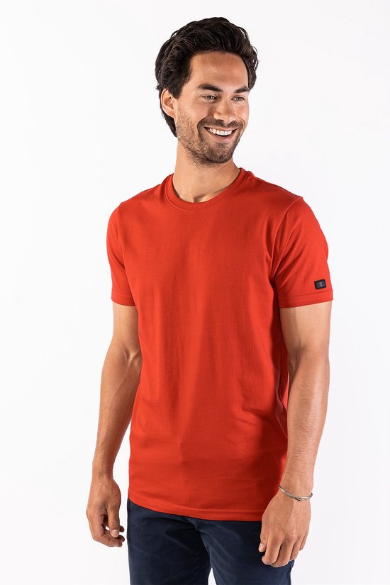 Presly & Sun Heren - T-Shirt - L - Rood - Conner