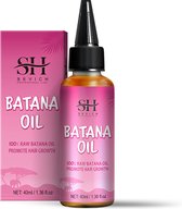 Batana Oil - Batana Oil - Cuir chevelu - Sérum cheveux - Renforce la croissance des cheveux - Nieuwe Formule - 40ML