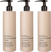 The Spa Collection - Bergamote - Shampooing - Gel douche - Après-shampooing - 400 ml - Flacon pompe - Set de 3