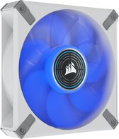 Ventilateur de boîtier Corsair ML120 LED Elite , Blauw, cadre Wit