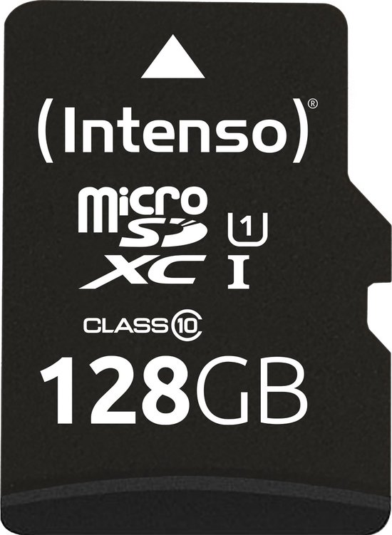 Intenso 128GB microSDXC Performance microSD-kaart 128 GB Class 10 UHS-I Waterdicht