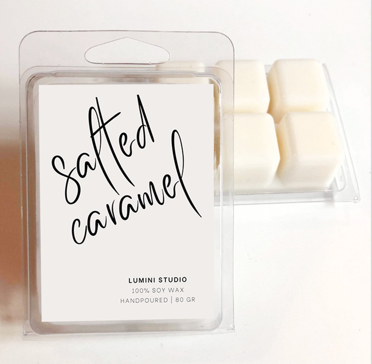 Salted Caramel Wax Melt - Gezouten karamel waxmelt - Lumini Studio