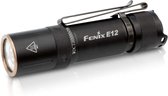 Fenix E12 V2.0 Zaklamp FEE12-V2 Compacte LED Zaklamp Brede Lichtbundel, 160 Lumen, Aluminium