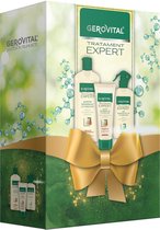 Gerovital tratament expert haar keratine set - haarverzorging geschenksets - keratine regenererende shampoo - haarmasker keratine - serum thermo protective serum - 3 producten - 250ml , 150ml, 150ml