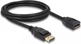 DeLOCK 80002 DisplayPort kabel 2 meter Zwart