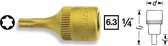 Hazet 8502-T20 Torx Dopsleutel-Bitinzet T 20 1/4 (6.3 Mm)