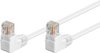 CAT5E Netwerkkabel - RJ45 - wit - 1 m