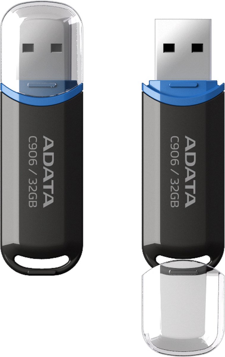 ADATA Classic USB 2.0 C906 - USB-stick - 32 GB Zwart
