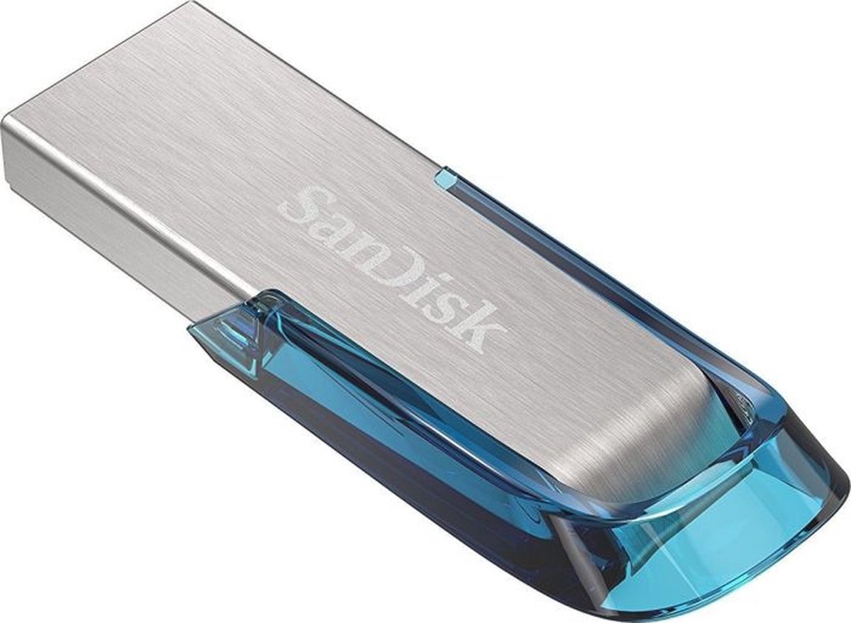 SanDisk USB stick SDCZ73-128G-G46B 128 GB Blue (Refurbished B)