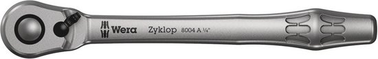 Wera Zyklop Metal 8004 A 05004004001 Omschakelratel 1/4 (6.3 mm) 141 mm