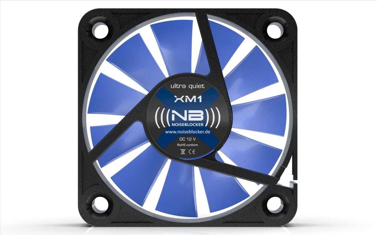 Noiseblocker BlackSilentFan XM1 Computer behuizing Ventilator
