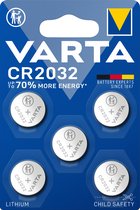 Batterij varta cr2032 3v lithium | Blister a 5 stuk | 10 stuks