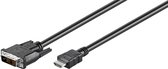 Wentronic - Câble HDMI vers DVI - 1 m - Noir