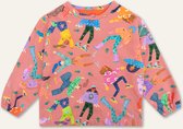 Heppy sweater 36 AOP Skatehop Pink: 152/12yr