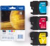 Brother LC-1100RBWBP Inktcartridge - Geel / Cyaan / Magenta