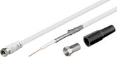 Goobay KKS SET 100 - 30m 30m Blanc câble coaxial