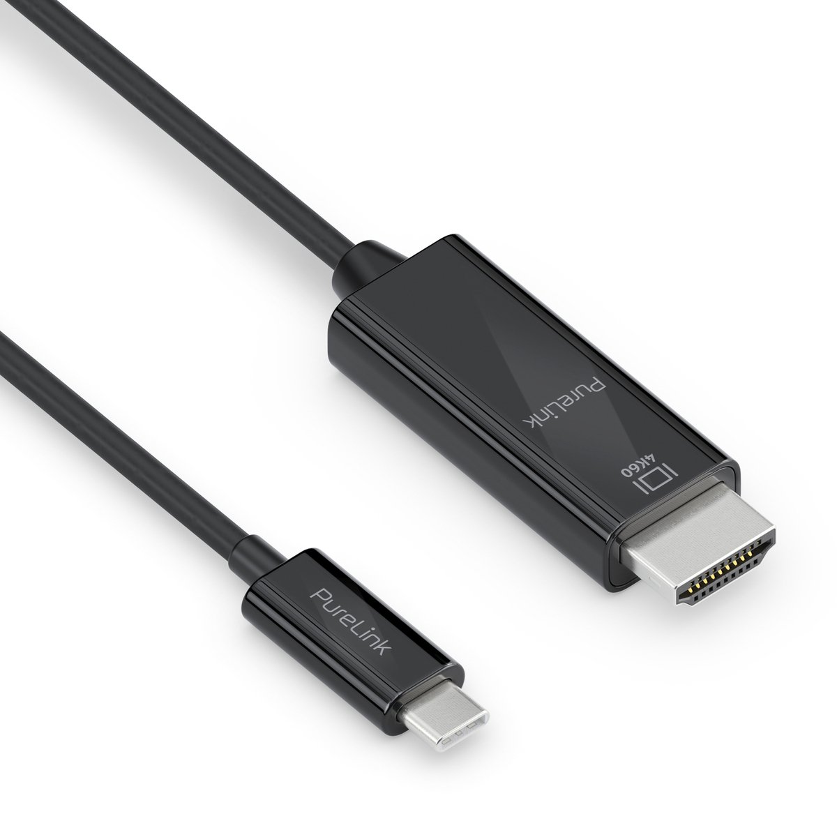 PureLink IS2201-010 video kabel adapter 1 m USB Type-C HDMI Zwart