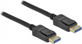 Câble DisplayPort 10K 60 Hz 54 Gbps Boîtier en plastique 2 m