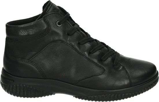 Hartjes 172.1801/10 - VeterlaarzenHoge sneakersDames sneakersDames veterschoenenHalf-hoge schoenen - Kleur: Zwart - Maat: 38.5