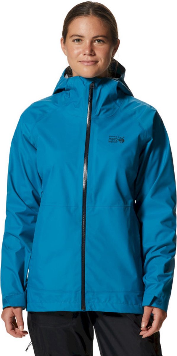Mountain Hardwear Threshold Jacket - Regenjas - Dames Vinson Blue XS