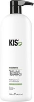 KIS Keraclean Volume Shampoo-1000 ml met pomp - Normale shampoo vrouwen - Voor Alle haartypes - 1000 ml met pomp
