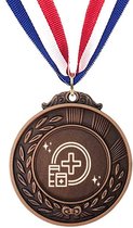 Akyol - dokter medaille bronskleuring - Dokter - verpleegkundige dokter - verpleegkundige - dankjewel - ziekenhuis - verpleegster