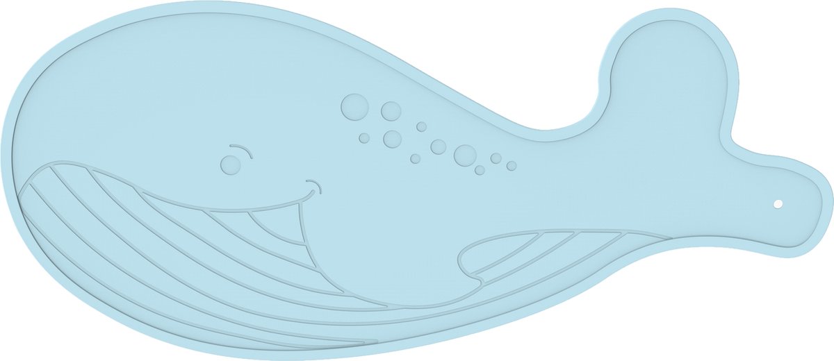 Goedkoopste Bo Jungle - Badmat antislip - Schattige vorm voor kinderen - Walvis - Ophanghaakje met zuignap - Anti Slip Bathmat Dobbs