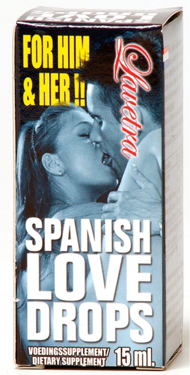 Cobeco Spanish Love Drops Lavetra - 15 ml - Lustopwekkend Middel