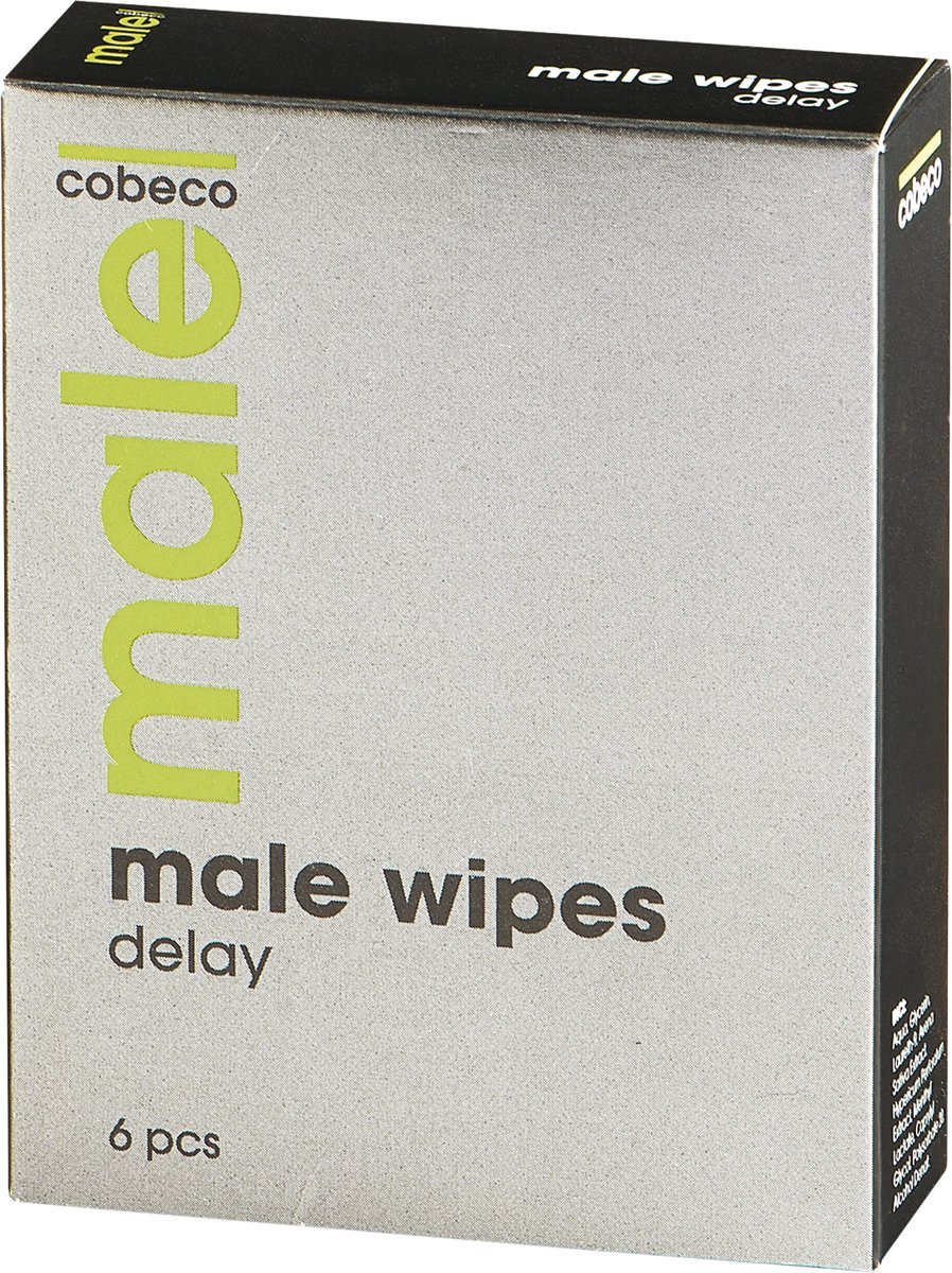 Goedkoopste Male Orgasme - 6 stuks - Vertragende Doekjes