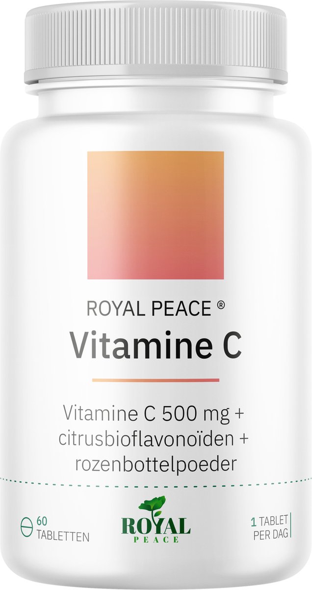 RoyalPeace - Vitamine C 500 mg - Man & Vrouw - Tabletten