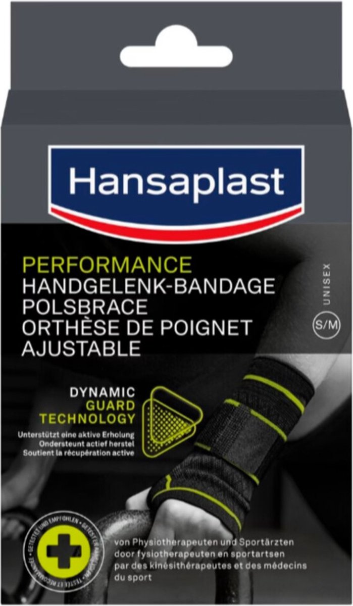 Hansaplast Performance - Sport Polsbrace - One size - Rechter- als linkerpols